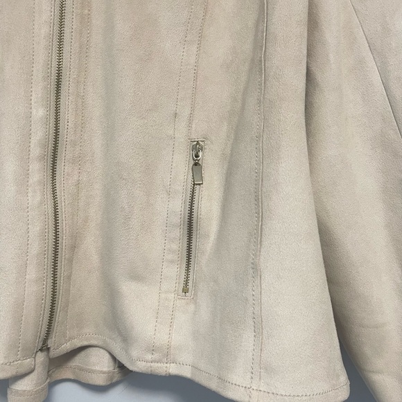 Conrad C Collections Cram Microfibre Suede Unlined Blazer Size 16 - Picture 5 of 8